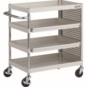 トラスコ TRUSCO トラスコ PEW-972M2PL-W フェニックスワゴン 抗菌 省音 750X500 スライド2段 側面パネル付 W色 TRUSCO メーカー直送 代引不可 沖縄 離島不可