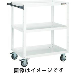 トラスコ中山 TRUSCO イーグルワゴン 600X400XH600 ウレタン車輪 YG色 EGW-662U-YG メーカー直送 代引不可
