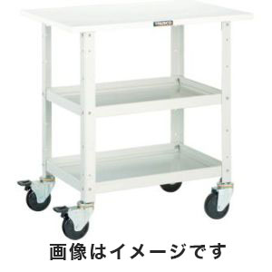 トラスコ中山 TRUSCO バーディワゴン 600X400 天板付 YG色 BDW-762T-YG メーカー直送 代引不可