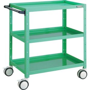 トラスコ TRUSCO トラスコ BDW-763D-YG バーディワゴン 600X400 ウレタン双輪 YG色 TRUSCO メーカー直送 代引不可