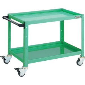 トラスコ中山 TRUSCO バーディワゴン 600X400XH880 ウレタン車輪 YG色 BDW-963U-YG メーカー直送 代引不可