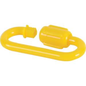 トラスコ中山 TRUSCO プラカラビナ イエロー 8MM (2個入) TCK8Y