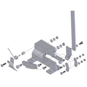 トラスコ TRUSCO トラスコ P-1用ハンドルレバー19 P1019