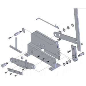 トラスコ TRUSCO トラスコ P-4用ハンドルレバー29 P4029