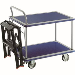 トラスコ TRUSCO トラスコ 304NS-TSAF2-BK ドンキーカート 2段式片袖タイプ810×510 S付 TSAF-2BK付 TRUSCO メーカー直送 代引不可 沖縄 離島不可