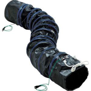 トラスコ中山 TRUSCO フレキシブルダクト 帯電防止タイプ アース付 Φ200×長さ5m RFA-200 メーカー直送 代引不可 北海道沖縄離島不可