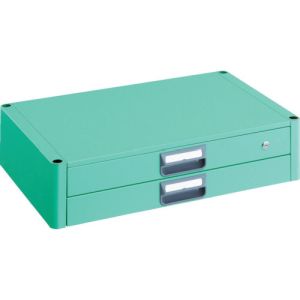 トラスコ中山 TRUSCO フェニックスワゴン 2段引出 750×500 YG色 PEW-75X-YG メーカー直送 代引不可 北海道沖縄離島不可