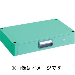 トラスコ中山 TRUSCO フェニックスワゴン 薄型1段引出 750×500 YG色 PEW-75Z-YG メーカー直送 代引不可 北海道沖縄離島不可