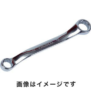 トラスコ TRUSCO トラスコ ショートめがねレンチ 45° 10×13mm TSRM-1013