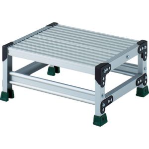 トラスコ中山 TRUSCO アルミ合金製作業台 1段 高さ0.25m 天板500×400 TSF-1525 メーカー直送 代引不可 北海道沖縄離島不可