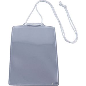 トラスコ TRUSCO トラスコ イベント用名札 ハガキサイズ グレー 10枚入 TNH-10-GY