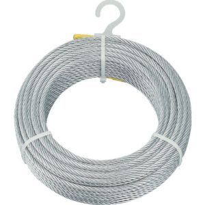 トラスコ TRUSCO トラスコ CWM-2S20 メッキ付ワイヤロープ Φ2mm×20m TRUSCO