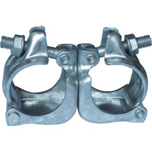 トラスコ TRUSCO トラスコ ドブメッキ 単管同径クランプ 自在 Φ48.6×Φ48.6 TCDJ-DM