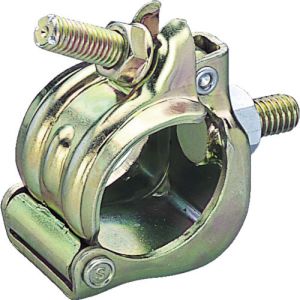 トラスコ TRUSCO トラスコ 48.6単クランプメッキ 4分B.N付 メッキ付 TCDS-BN