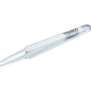 トラスコ TRUSCO トラスコ TPP-231-TM 透明プラスチック製ピンセット 120mm 先丸型 TRUSCO