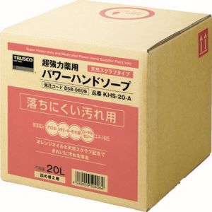 トラスコ中山 TRUSCO 薬用超強力ハンドソープ 20L KHS-20-A メーカー直送 代引不可 北海道・沖縄・離島不可