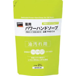 トラスコ TRUSCO トラスコ PHS-C-A 薬用パワーハンドソープ 詰替パック 2.0L TRUSCO