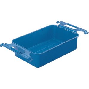 トラスコ TRUSCO トラスコ 取手付パーツBOX 有効内寸395X242X118 青 M-4 B