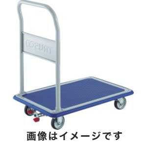 トラスコ TRUSCO トラスコ 104NJKRS-4 プレス製台車 ドンキーカート 片袖2段 4輪リングストッパー付 TRUSCO メーカー直送 代引不可 北海道 沖縄 離島不可