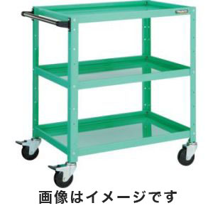 トラスコ中山 TRUSCO バーディワゴン 900X600XH600 2段 YG色 BDW-692-YG メーカー直送 代引不可