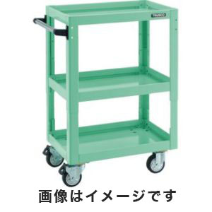 トラスコ TRUSCO トラスコ DLWS-A973UJ-W ツールワゴンドルフィン 高さ調節式 W750 4輪自在U W TRUSCO メーカー直送 代引不可 沖縄 離島不可