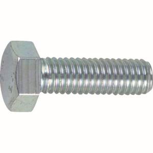 トラスコ TRUSCO トラスコ B722-0510 六角ボルト 三価 白 全ねじM5x10 46本入 TRUSCO