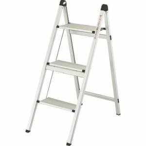 トラスコ TRUSCO トラスコ TAU-3UF 薄型幅広踏台 片側昇降タイプ 3段 高さ800mm TRUSCO メーカー直送 代引不可 沖縄 離島不可