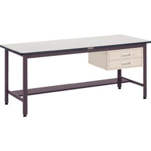 トラスコ TRUSCO トラスコ AEWR型作業台 900×600×H740 2段引出付 1台 AEWR-0960F2 メーカー直送 代引不可 北海道・沖縄・離島不可