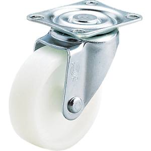 トラスコ TRUSCO トラスコ 台車用キャスター Φ75 ナイロン車 自在 1個 TYSG-75N