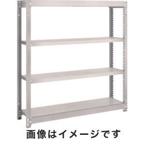 トラスコ TRUSCO トラスコ M1.5型軽中量棚 1160×295×1200 4段単体 ネオグレー M1.5-4434 NG メーカー直送 代引不可