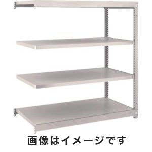 トラスコ TRUSCO トラスコ M1.5型軽中量棚 1160×595×1200 4段連結 ネオグレー M1.5-4464B NG メーカー直送 代引不可