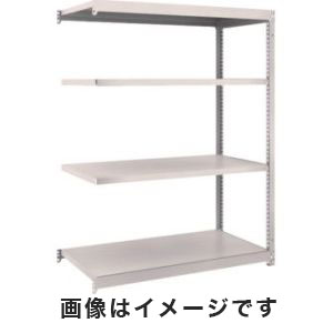 トラスコ TRUSCO トラスコ M1.5型軽中量棚 1160×595×1500 4段連結 ネオグレー M1.5-5464B NG メーカー直送 代引不可