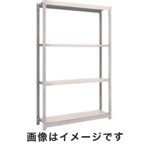 トラスコ TRUSCO トラスコ M1.5型軽中量棚 1160×295×1800 4段単体 ネオグレー M1.5-6434 NG メーカー直送 代引不可