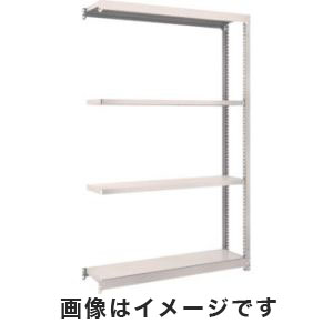 トラスコ TRUSCO トラスコ M1.5型軽中量棚 1160×295×1800 4段連結 ネオグレー M1.5-6434B NG メーカー直送 代引不可