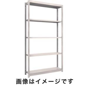 トラスコ TRUSCO トラスコ M1.5型軽中量棚 1160×295×2100 5段単体 ネオグレー M1.5-7435 NG メーカー直送 代引不可