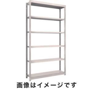 トラスコ TRUSCO トラスコ M1.5型軽中量棚 1160×295×2100 6段単体 ネオグレー M1.5-7436 NG メーカー直送 代引不可