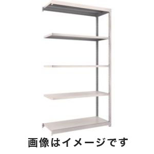 トラスコ TRUSCO トラスコ M1.5型軽中量棚 1160×445×2100 5段連結 ネオグレー M1.5-7445B NG メーカー直送 代引不可