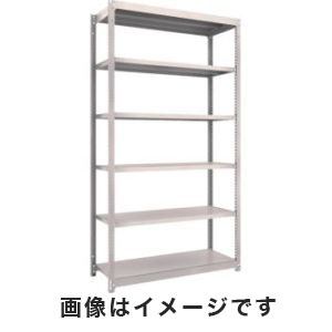 トラスコ TRUSCO トラスコ M1.5型軽中量棚 1160×445×2100 6段単体 ネオグレー M1.5-7446 NG メーカー直送 代引不可