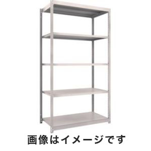 トラスコ TRUSCO トラスコ M1.5型軽中量棚 1160×595×2100 5段単体 ネオグレー M1.5-7465 NG メーカー直送 代引不可