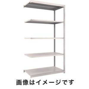 トラスコ TRUSCO トラスコ M1.5型軽中量棚 1160×595×2100 5段連結 ネオグレー M1.5-7465B NG メーカー直送 代引不可