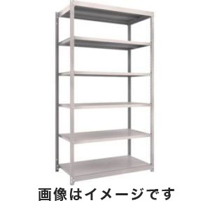 トラスコ TRUSCO トラスコ M1.5型軽中量棚 1160×595×2100 6段単体 ネオグレー M1.5-7466 NG メーカー直送 代引不可