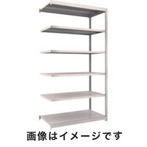 トラスコ TRUSCO トラスコ M1.5型軽中量棚 1160×595×2100 6段連結 ネオグレー M1.5-7466B NG メーカー直送 代引不可