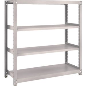 トラスコ TRUSCO トラスコ M2型軽中量棚 1160×450×H1200 4段 単体 ネオグレー M2-4444 NG メーカー直送 代引不可