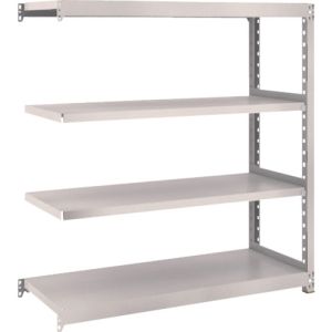 トラスコ TRUSCO トラスコ M2型軽中量棚 1160×450×H1200 4段 連結 ネオグレー M2-4444B NG メーカー直送 代引不可