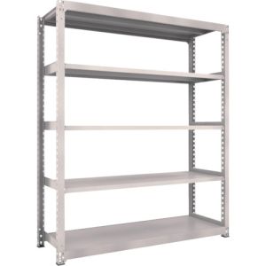 トラスコ TRUSCO トラスコ M3型中量棚 1800×571×H2100 5段 単体 ネオグレー M3-7665 NG メーカー直送 代引不可