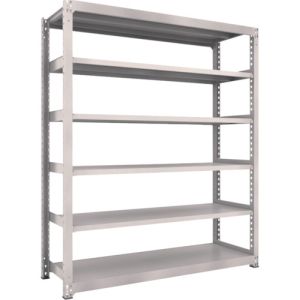 トラスコ TRUSCO トラスコ M3-7666 NG M3型中量棚 1800×571×H2100 6段 単体 ネオグレー TRUSCO メーカー直送 代引不可