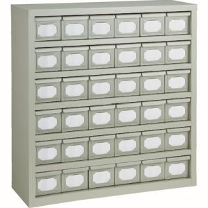 トラスコ TRUSCO トラスコ K型引出しユニット 854×890 V-1×36個 ネオグレー K-66N NG メーカー直送 代引不可
