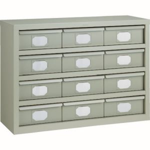 トラスコ TRUSCO トラスコ K型引出しユニット 854×609 V-2×12個 ネオグレー K-64W NG メーカー直送 代引不可