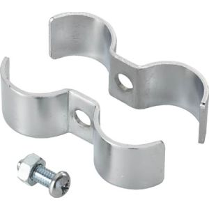 トラスコ TRUSCO トラスコ ステンレス製メッシュラック用支柱連結金具 SUS304 1S SES-R