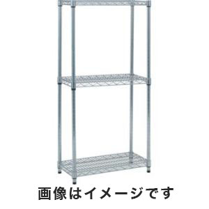 トラスコ中山 TRUSCO スチール製メッシュラック W605XD457XH1228 3段 TME-4243 メーカー直送 代引不可
